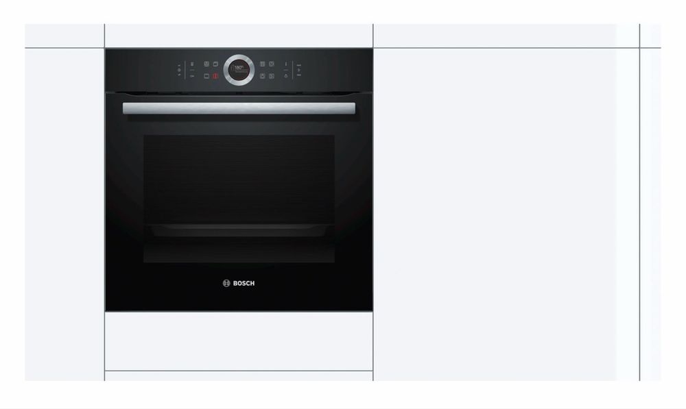 Духова шафа електрична вбудована Bosch HBG635BB1 (Serie 8 новий)