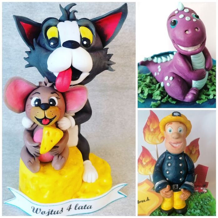 Figurka na tort /Figurki z masy cukrowej