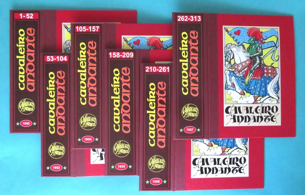 CAVALEIRO Andante - Capas para guardar a coleção (NOVIDADE)