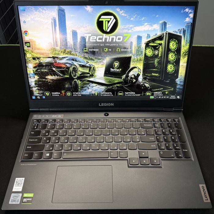 Lenovo Legion 5 15IMH05/15.6 IPS 144Гц/Intel Core і5-10300H 2.5-4.5GHz/DDR4 16GB/SSD M2 512GB/nVidia GeForce GTX1650Ti 4G