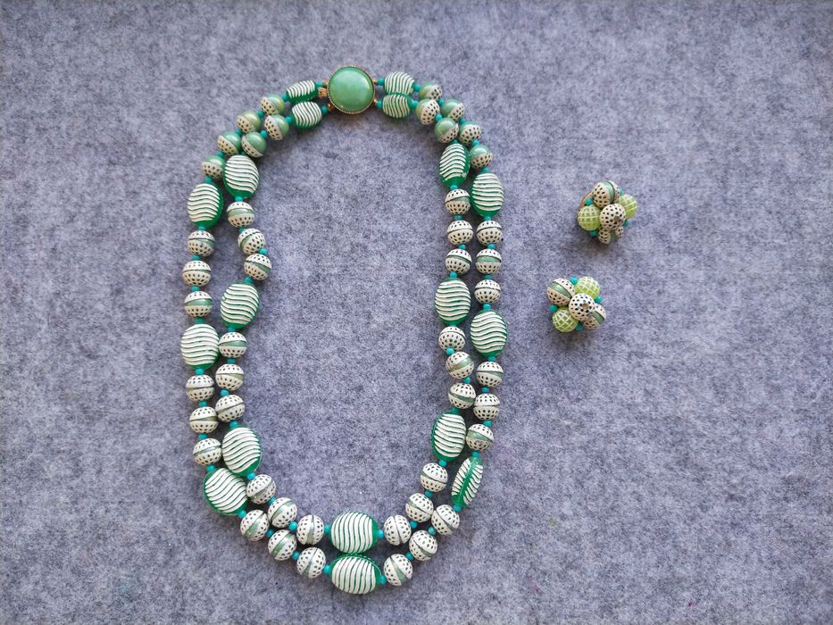 Вінтажні намиста прикраси, намисто hong kong американська біжутерія