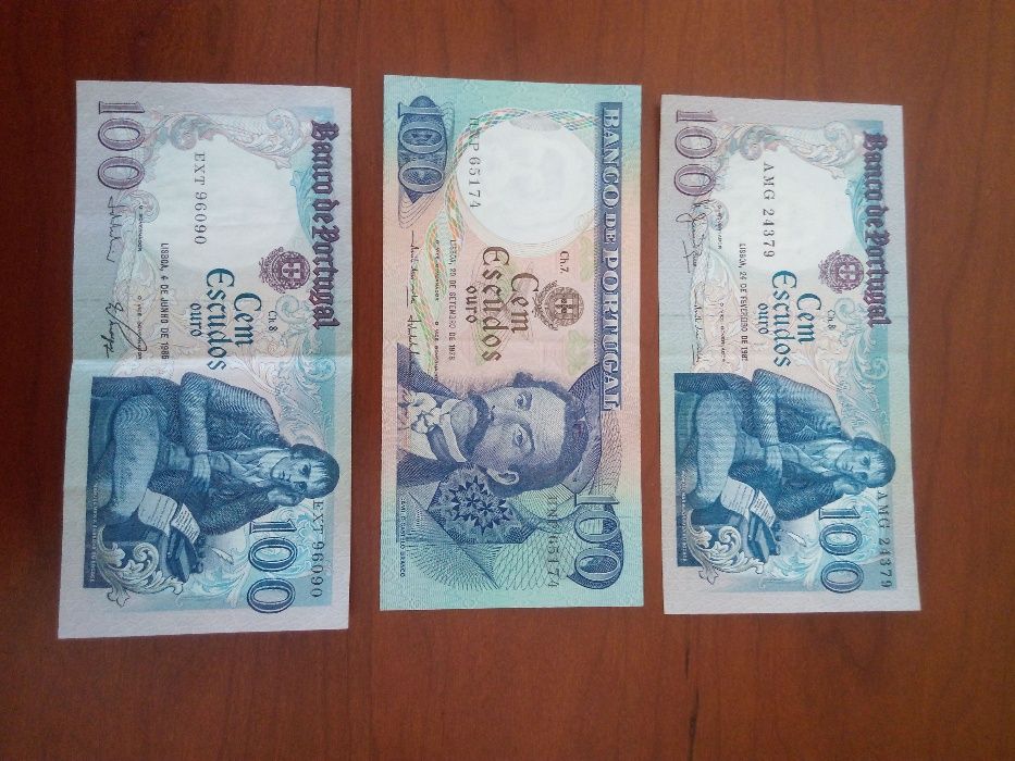 Notas portuguesas antigas