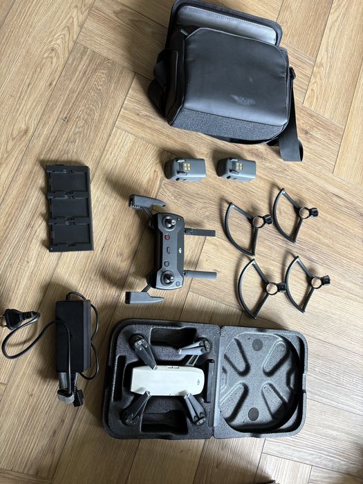 Dji spark fly more combo alpine white