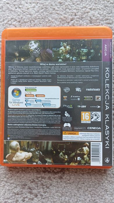 Gra PC Batman: Arkham Asylum