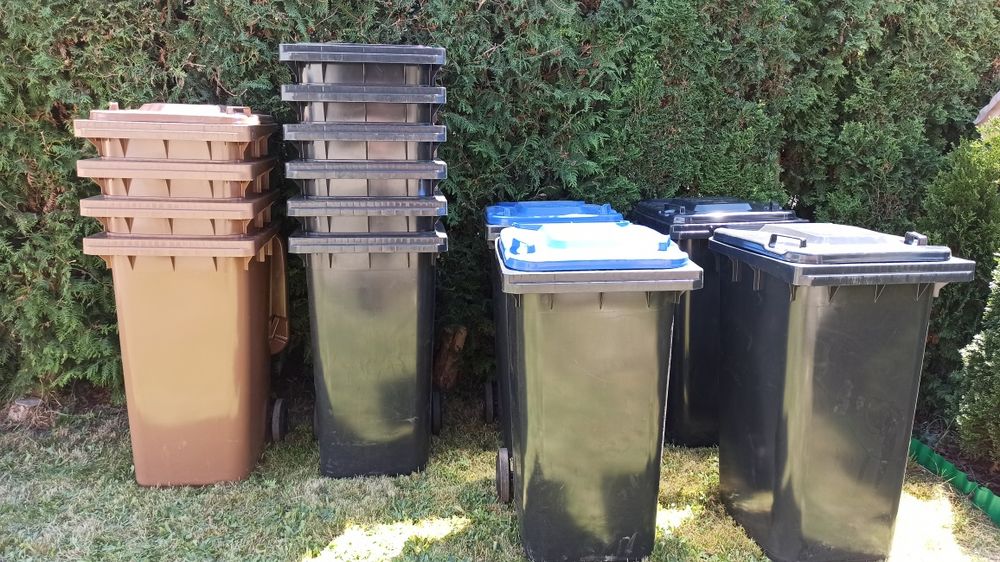 Kubły na śmierć 240l  nowe!