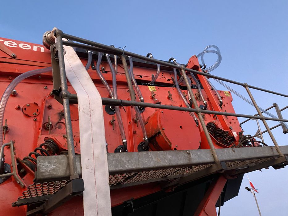 Mobilny przesiewacz zakład do przesiewania na mokro terex powerscreen