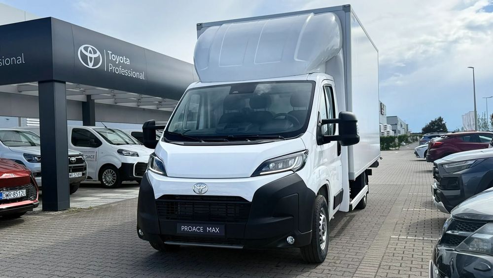 Toyota Proace Max  Proace Max 2.2d-4D 140KM Kontener 8EP + Winda BAR 750kg OD RĘKI!