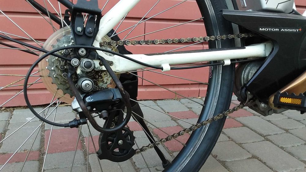 Электровелосипед из Японии Panasonic Hurryer 26 колеса.