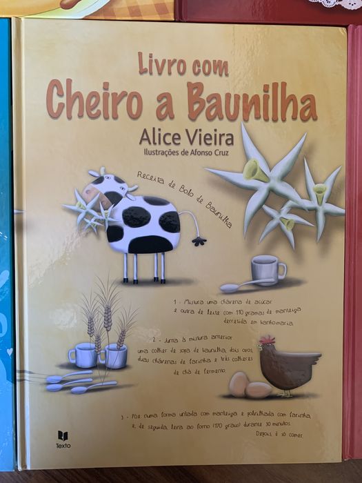 5 Livros com Cheiro - Alice Vieira