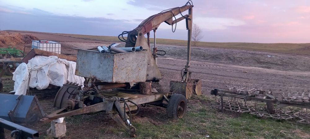 Ładowacz Cyklop łyżka + widły