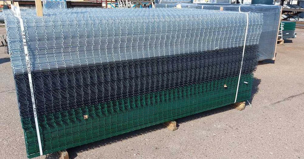 Panel ogrodzeniowy grafit 1530 mm / 2500 mm fi 4,4 ogrodzenia