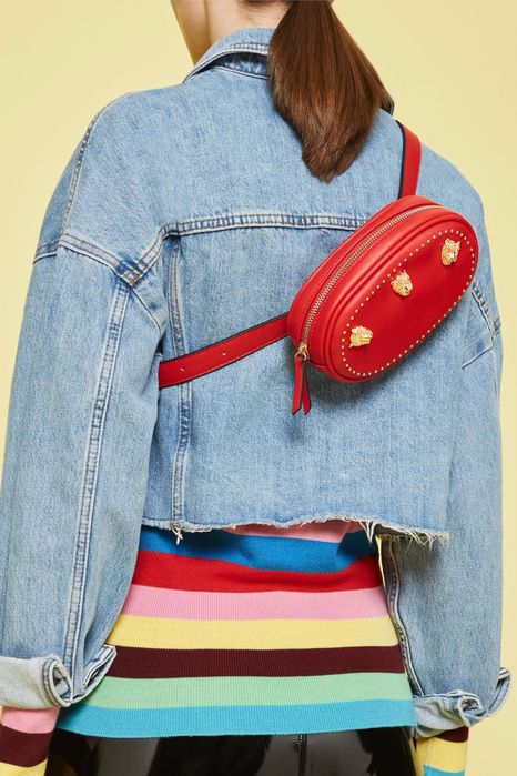 Поясна сумка бананка Topshop