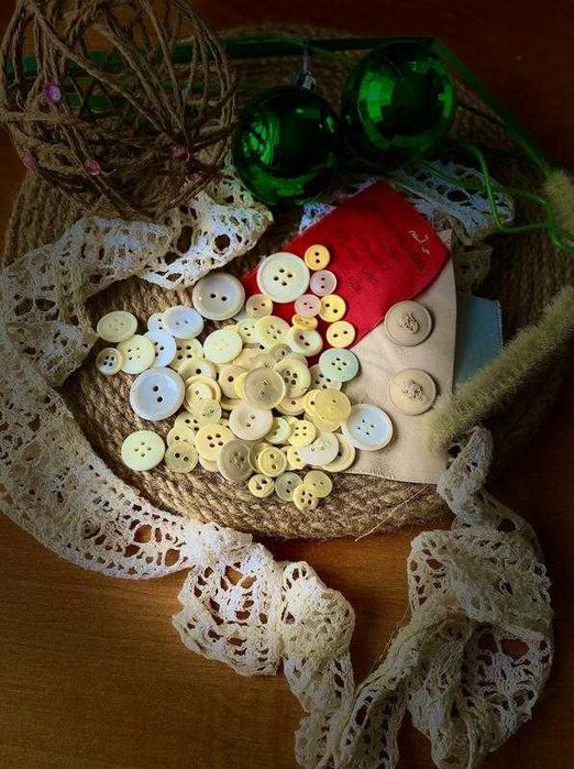 Старинные перламутровые пуговицы модный большой лот