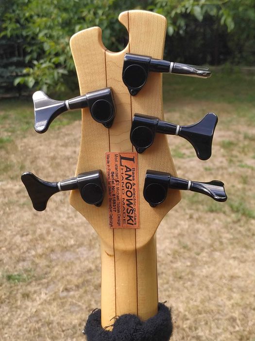 Gitara basowa Langowski 5 strun custom