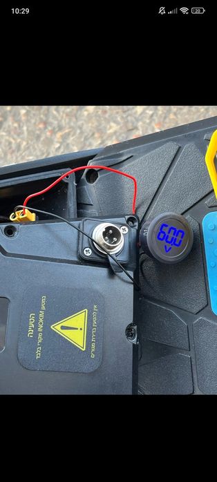 Voltímetro digital DC 4-100v