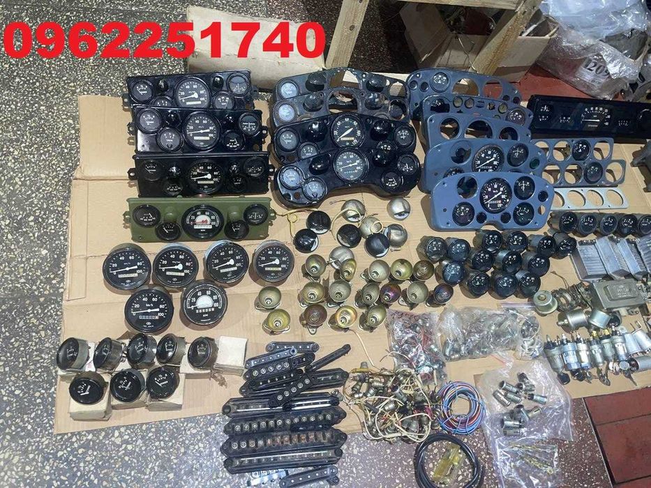 Панелі приборів, датчики Газ 51, Газ 52, Газ 53, Газ 69, Уаз