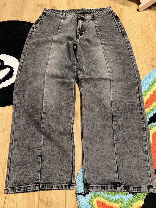 Spodnie baggy swag y2k rap vintage