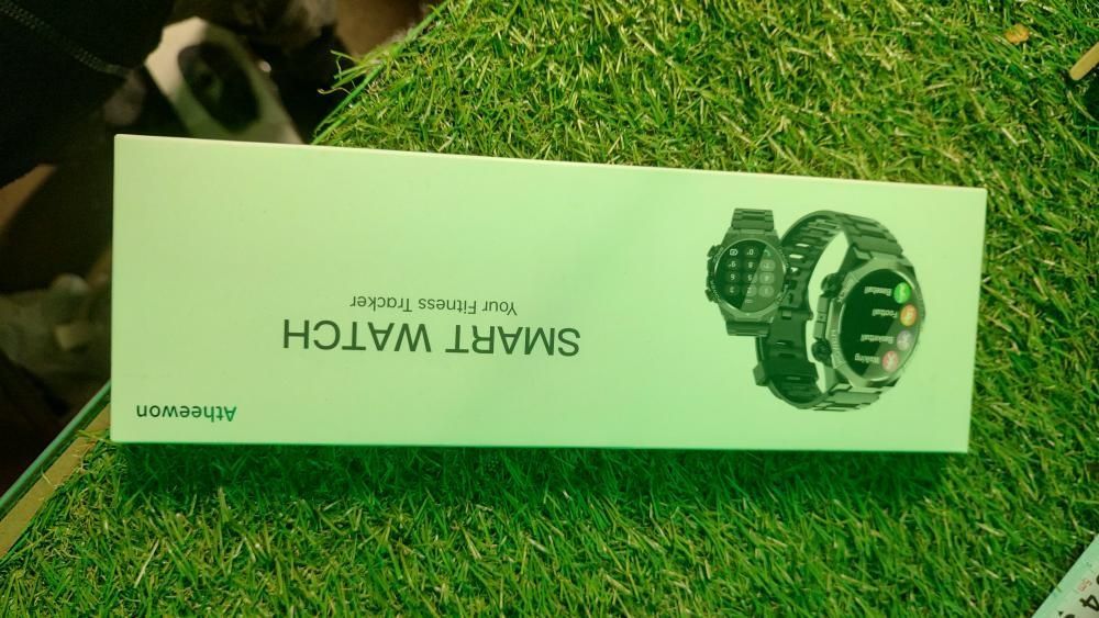 Smartwatch Męski Militarny Atheewon S10 Rozmowy BT | Jak NOWY
