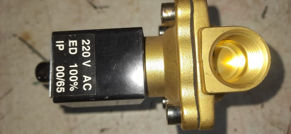 Электроклапан,в рабочем состоянии.