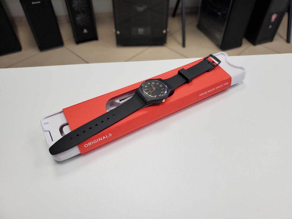 Zegarek damski Swatch Golden Tac GB274