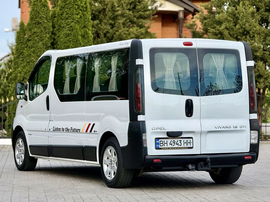 Оpel Vivaro Extra Long Ідеальний Стан Пасажир 8+1 Все В Рідній Фарбі!!! 1.9 Турбо Дизель