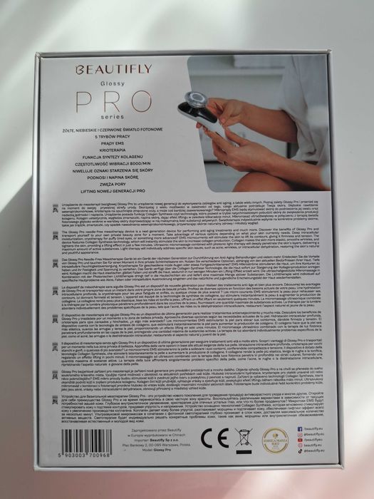 Urządzenie do mezoterapii bezigłowej Beautifly B-Glossy PRO