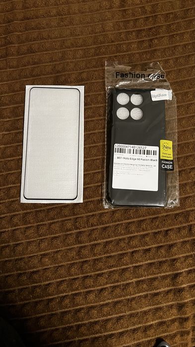 Новий чохол + захисне скло для Motorola Edge 60 Fusion