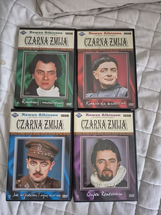 Czarna Żmija Komplet 4 sezony płyty DVD  BBC Lektor PL stan bdb