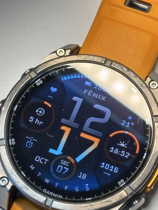 Garmin Fenix 8 47mm | AMOLED, Sapphire