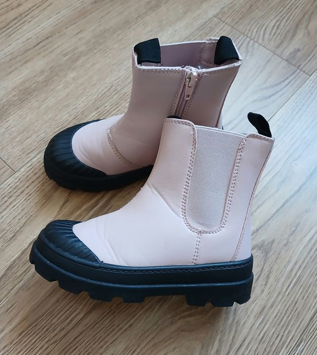 Ботінки фліс, черевики, чоботи sinsay 28р., устілка 17,5-18см. Весна.