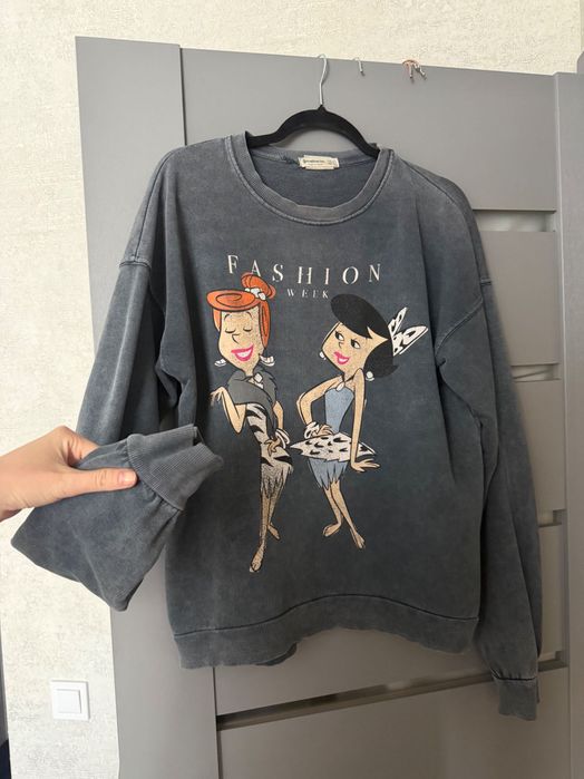 Стильний світшот із принтом Fashion Week