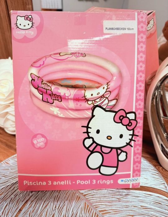 Sanrio Hello Kitty basen dmuchany * średnica 100cm