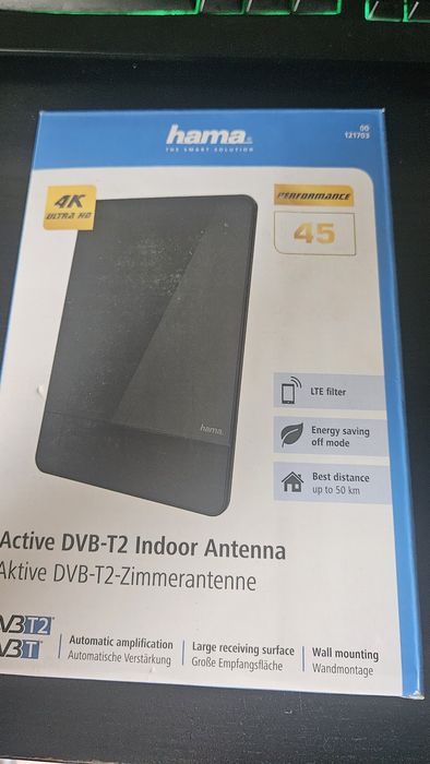 Antena  wewnętrzna DVBT Hama