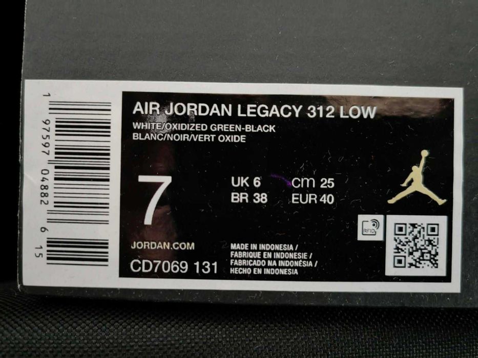 Buty Air Jordan 312 Legacy