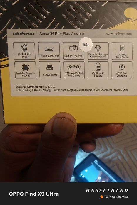 Ulefone Armor 34 Pro Plus novo