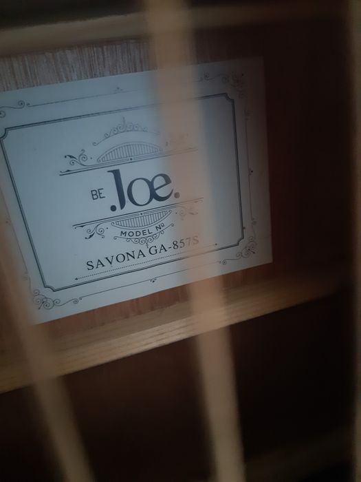 Gitara Joe z pokrowcem