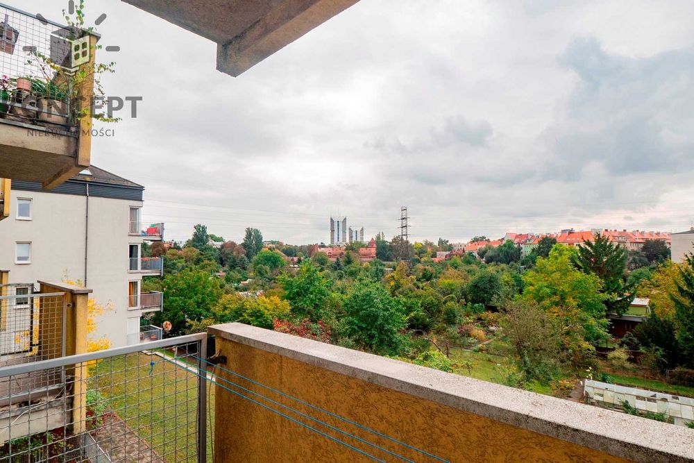 Rozkładowe 2 pok mieszkanie obok Plac Grunwaldzki