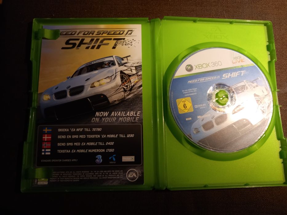 Gra Need For Speed Shift na konsolę xbox 360 N.F.S.