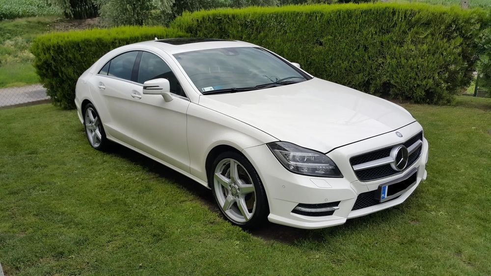 Mercedes-Benz CLS 500 4,7 Bi-Turbo 408 KM, 4-Matic, pakiet AMG, zarejestrowany w Polsce
