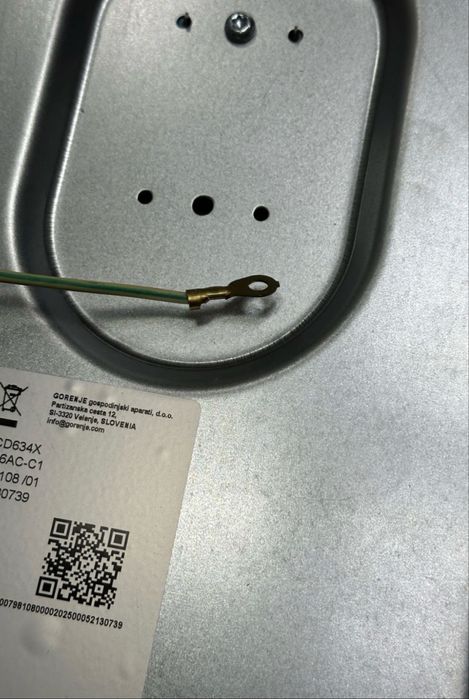 Индукционная плита Варильна поверхня GORENJE ECD634X