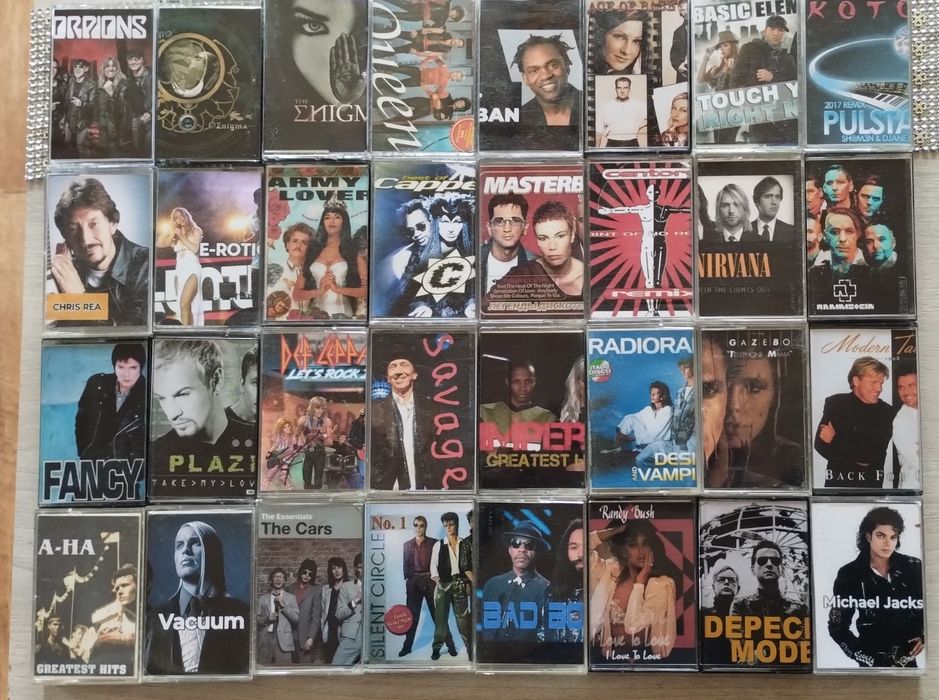 Аудиокассеты с записью