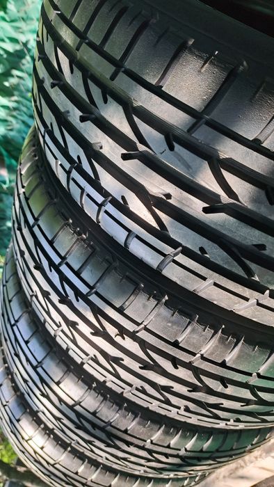 7мм!Летний комплект Японских шин BRIDGESTONE DUELER 205 55 R17