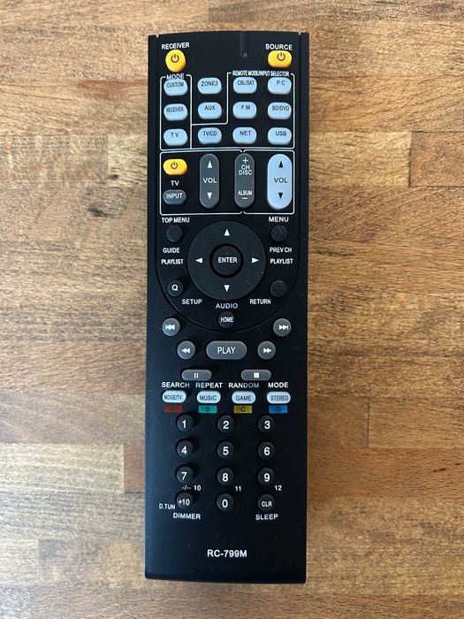 Onkyo пульт керування