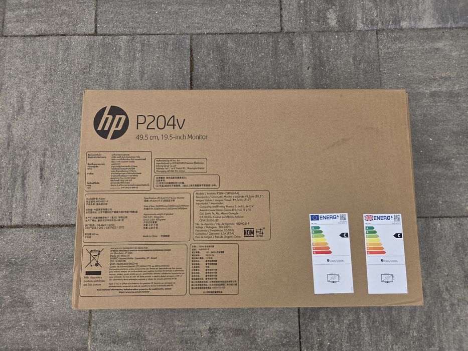 Monitor hp204v 19,5"