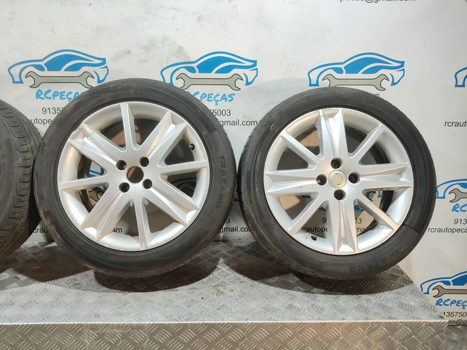 - Conjunto Jantes 17 Originais Renault Megane 2 MK2 6,5J ET49 4x100