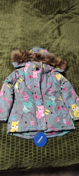 Новий зимовий комбінезон Lassye напівкомбінезон + куртка
