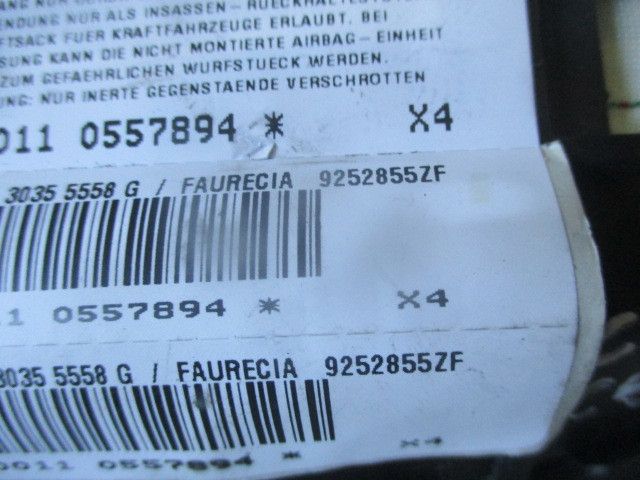 Airbag banco direito CITROËN C5 I (DC_)