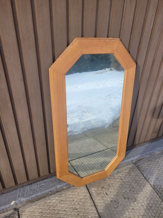 Lustro drewniana oprawa duże stare