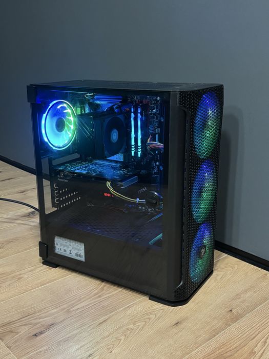 Rx6600  ryzen 5500   16gb  ігровий пк компютер