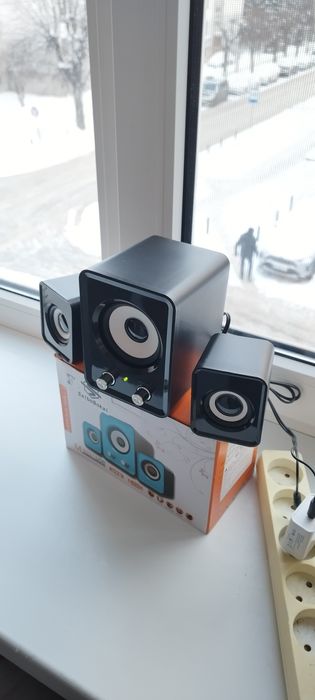 HIFI Колонки з Сабвуфером USB 2.1 (Різні варіанти)